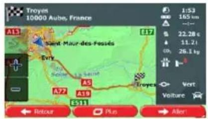 CALIBER RDN902BTI - Sélectionner une des destinations les plus probables (Historique intelligent) - 8