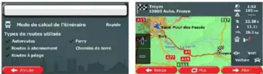 CALIBER RDN902BTI - Saisir une adresse avec un code postal - 16
