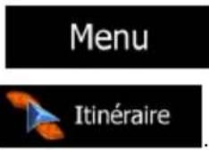 CALIBER RDN902BTI - Visualisation de l'intégrality de l'itinéraire sur la carte - 1