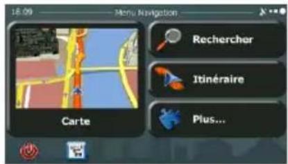 CALIBER RDN902BTI - Menu de Navigation - 1