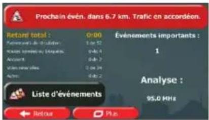 CALIBER RDN902BTI - Evénements de la circulation - 3