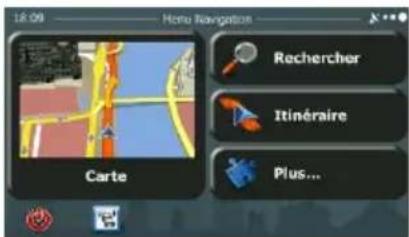 CALIBER RDN902BTI - Navigation sur la carte - 1