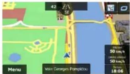 CALIBER RDN902BTI - Navigation sur la carte - 4