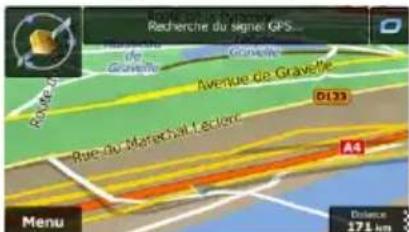 CALIBER RDN902BTI - Navigation sur la carte - 2
