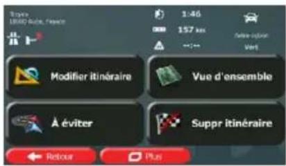 CALIBER RDN902BTI - Visualisation de la simulation de l'itinétaire - 2