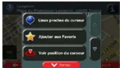 CALIBER RDN902BTI - Enregistrer un lieu comme point d'alerte - 2