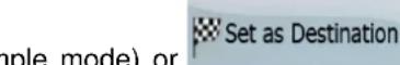 CALIBER MCD 893 - Selecting the Cursor as the destination - 2