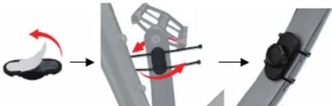 A-Rival Teasi Core - Instalace Čidla rychlosti/rytmu - 1