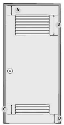 SAMSUNG DV45K6200EZ - Installation with stacked washing machine and dryer - 1