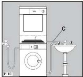 ZANUSSI ZTE 240 - Connecting a drain hose - 2