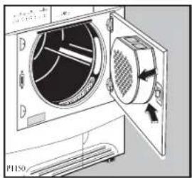 ZANUSSI ZTE 240 - Cleaning the door - 1