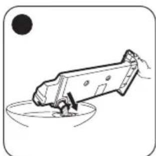ZANUSSI THE8050 - DRAINING THE WATER CONTAINER - 3