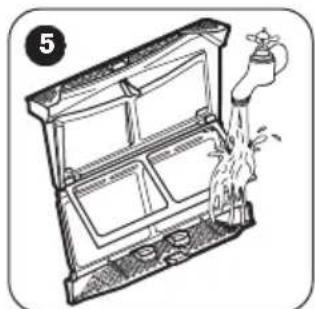 ZANUSSI THE8050 - CLEANING THE FILTER - 5