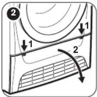 ZANUSSI THE8050 - NETTOYAGE DU CONDENSEUR - 2