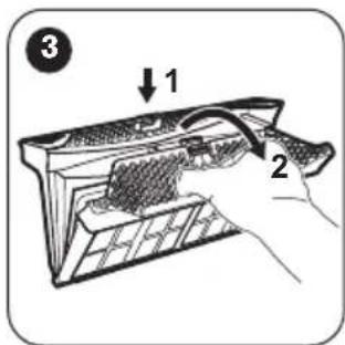 ZANUSSI THE8050 - CLEANING THE FILTER - 3