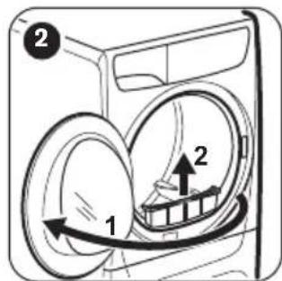 ZANUSSI THE8050 - CLEANING THE FILTER - 2