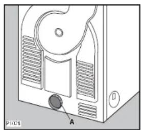 ZANUSSI TD 4110 - Anschluß eines Abluftschlauches - 1