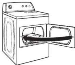 WHIRLPOOL WGD4915EW - Load the dryer - 1