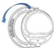 SAMSUNG DV80F5E4HGW - INVERSION DU HUBLOT - 5