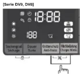 SAMSUNG DV80F5E4HGW - Verwenden von Smart Check - 1