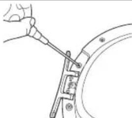 SAMSUNG DV80F5E4HGW - INVERSION DU HUBLOT - 7