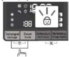 SAMSUNG DV80F5E4HGW - SECURITE ENFANT - 2