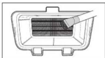 SAMSUNG DV80F5E4HGW - NETTOYAGE DU FILTRE DE L'ÉCHANGEUR DE CHALEUR - 6