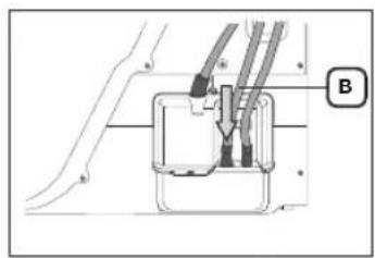 SAMSUNG DV80F5E4HGW - RACCORDER LE TUYAU DE VIDANGE - 4