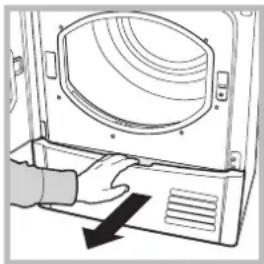 INDESIT IDCL 75 B H - Limpieza de launidad de condensación - 1