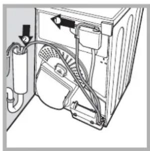 INDESIT IDCL 75 B H - Descarga da agua - 2