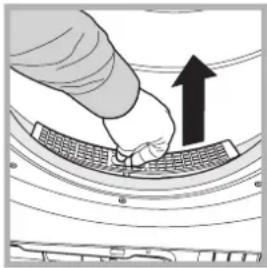 INDESIT IDCL 75 B H - Cleaning the filter after each cycle - 2
