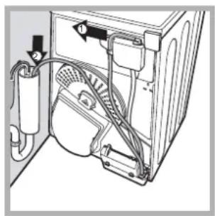INDESIT IDCL 75 B H - Vidange de l'eau - 1