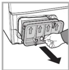 INDESIT IDCL 75 B H - Cleaning the condenser unit. - 2