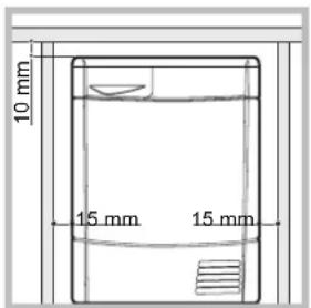 INDESIT EDCE G45 B H - Waar men de wasdroger moet installereren - 1