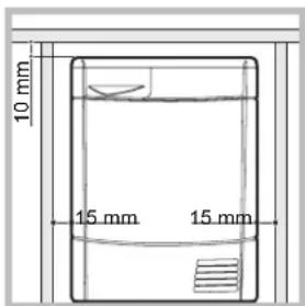 INDESIT EDCE G45 B H - Where to install the tumble dryer - 1