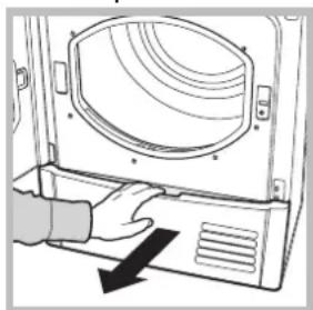 INDESIT EDCE G45 B H - Cleaning the condenser unit. - 1