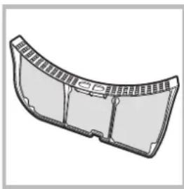 INDESIT EDCE G45 B H - Reinigung des Flusensiebs nach jeder Trockenzyklus - 1