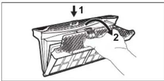 ELECTROLUX EDH3498RL3 - Het filter schoonmaken - 3