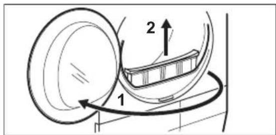 ELECTROLUX EDH3498RL3 - Het filter schoonmaken - 2