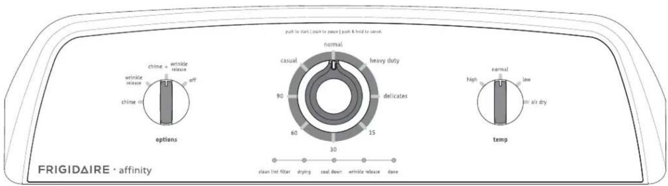 FRIGIDAIRE FARG1011MW - INSTRUCTIONS D'UTILISATION - 1