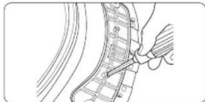 SAMSUNG DV42H5600GP - Door reversal - 7