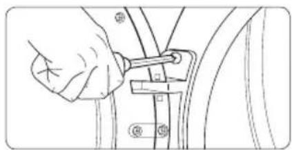SAMSUNG DV42H5600GP - Inversión de la puerta - 9