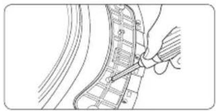 SAMSUNG DV42H5600GP - Inversión de la puerta - 7