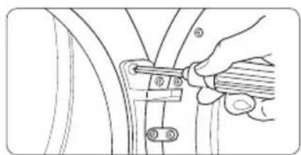 SAMSUNG DV42H5600GP - Door reversal - 1