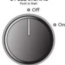 WHIRLPOOL YWED49STBW - Press PUSH to START to begin cycle - 1