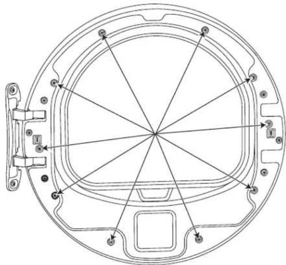 GE GFD49ERPKRR - DISASSEMBLE THE DOOR ASSEMBLY - 1