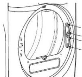 GE GFD49ERPKRR - RETIRE EL ENSAMBLE DE LA PUERTA - 5