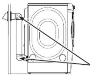GE GFD49ERPKRR - POUR L'EVACUATION TRANSITOIRE (DE LA SÉCHEUSE AU MUR), FAITES: - 2