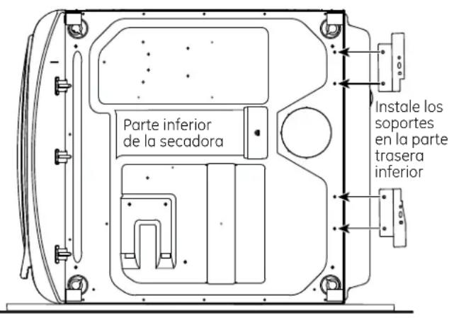 GE GFD49ERPKRR - CÓMOSINSTALLARELSOPORTE ENLA SECADORA - 1