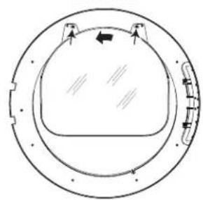 GE GFD49ERPKRR - RE-LOCATE THE DOOR MASK - 1